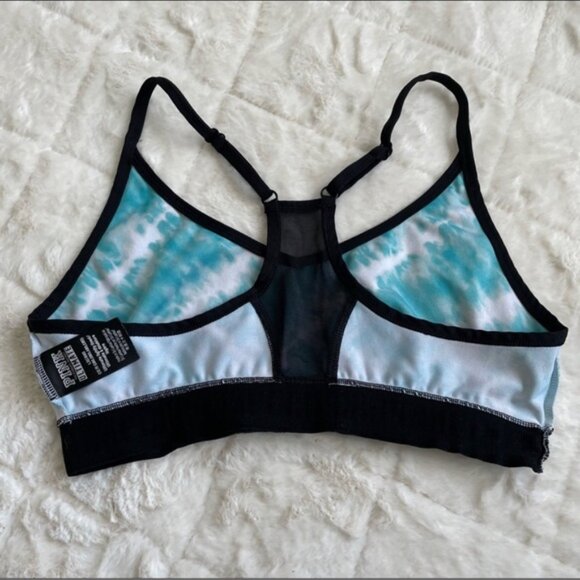 Victoria's Secret PINK | Ultimate Tie Dye Mesh Racerback Sports Bra | Size Large - Picture 5 of 7